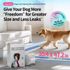 Adhesive-Backed Dog Pee Pads with Funnel-Shaped Design