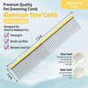 Stainless Steel Grooming Comb for Dogs and Cats