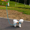 Nylon Dog Leash with Vest-Style Harness