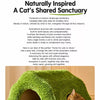 Large Cat Tree with Sisal Scratching Surface and Hideaway