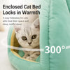 Enclosed Cat & Small Dog House Bed