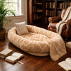 Oversized Plush Pet Bed with Removable Washable Cover