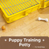 Dog Potty Training Tray with Grated Platform