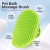 Silicone Pet Grooming Brush for Bathing and Loose Fur