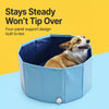 Foldable Pet Bath Tub for Dogs and Cats, Outdoor Use
