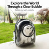 Windowed Pet Carrier Backpack for Cats & Small Pets