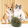 Touch-Activated Plush Mouse Cat Toy with Sound