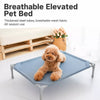 Removable-Washable Elevated Pet Bed with Steel Frame