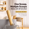 Fine-Slot Stainless Steel Cat Litter Scoop