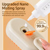 Rechargeable Spray Grooming Brush for Cats and Dogs