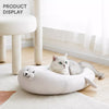 Washable Semi-Enclosed Nylon Pet Bed for Cats and Dogs