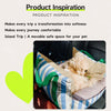 Car Pet Bed with Removable Cover and Seat Belt Strap