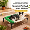 Elevated Dog & Cat Cot Bed with Removable Cover