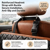 Water-Resistant Car Pet Seat Cover for Front, Rear & Cargo Areas