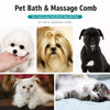 Silicone Pet Bath Brush for Dogs & Cats