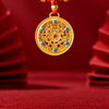 Chinese New Year Pet Collar with Decorative Charm