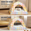 Semi-Enclosed Cat Tent Bed