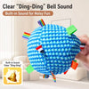 Squeaky Plush Ball Dog Toy for Rolling and Interactive Play