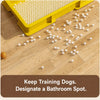Dog Potty Training Tray with Grated Platform
