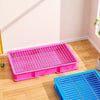 Dog Potty Training Tray with Grated Platform