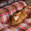 Vintage Plush Sofa Bed for Cats and Dogs