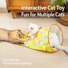 Foldable Cat Tunnel Toy with Crinkle Paper