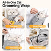 Cat Grooming Restraint Bag for Nail Trimming and Care