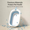 Foldable Pet Bath Tub for Small Dogs and Cats