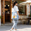 Oxford Cloth Cat Carrier Shoulder Bag with Top Opening