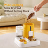 Automatic Pet Feeder with Food and Water Bowls for Cats & Dogs