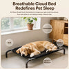 Elevated Dog Cot Bed with Removable Washable Cover