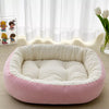 Removable-Washable All-Season Pet Bed for Cats & Dogs