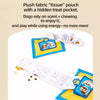 Treat-Hiding Tissue Box Snuffle Toy for Dogs