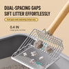 2-in-1 Cat Litter Scoop with Slotted Design