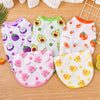 Fruit Print Polyester Pet Vest for Dogs and Cats