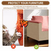 Wall-Mount Cat Scratching Mat with Hook-and-Loop Backing