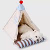 Semi-Enclosed Cat & Small Dog Tent Bed