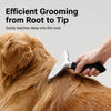 Stainless Steel Dematting Rake for Dogs and Cats