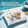 Gel Pet Mat with Oxford Cloth Cover for Small Dogs and Cats