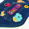 Denim-Style Nylon Harness and Leash for Cats and Small Dogs