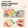 Shell-Shaped Grooming Comb for Cats and Dogs