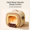 Washable Pet Bed with Removable Corduroy Cover for Cats & Dogs