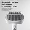2-in-1 Deshedding & Dematting Comb for Cats and Dogs