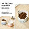 Elevated Ceramic Cat Bowl