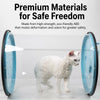 Transparent Rolling Cat Travel Carrier