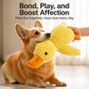 Plush Squeaky Duck Toy for Dogs & Cats