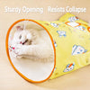 Foldable Cat Tunnel Toy with Crinkle Paper