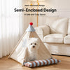 Enclosed Pet Tent for Small Dogs and Cats