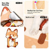 Wall-Mounted Vertical Cat Scratching Pad with Self-Adhesive Backing