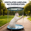 Transparent Rolling Cat Travel Carrier
